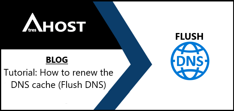 Tutorial: How to renew the DNS cache (flush DNS)