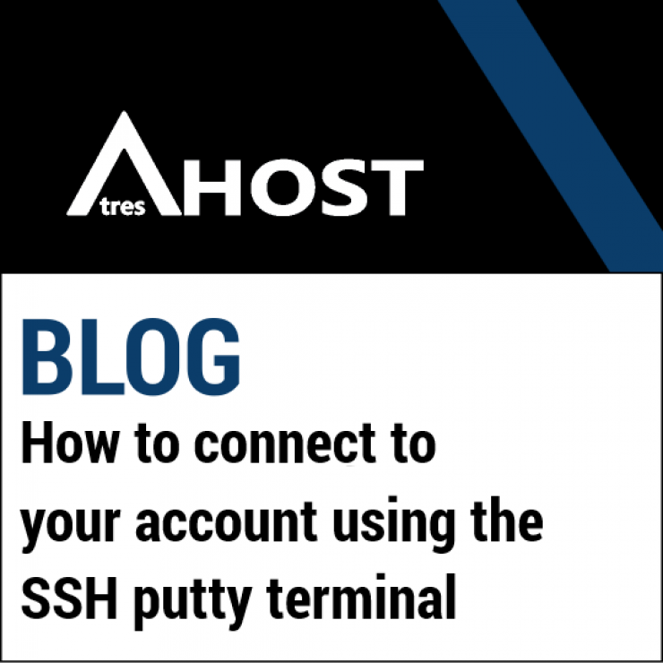 How to connect to your account using the PuTTy SSH terminal