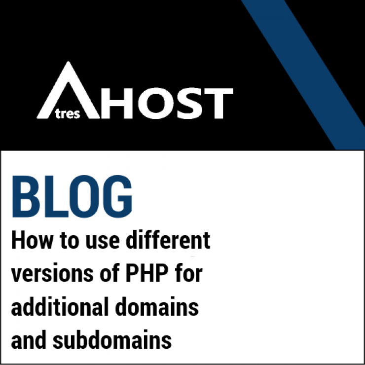 How to use different versions of PHP for additional domains and subdomains