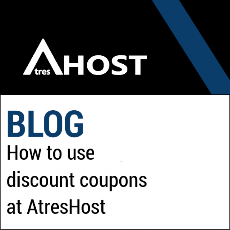 How to use discount coupons at AtresHost