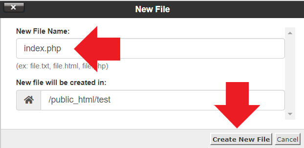 How to manage files and directories in cPanel