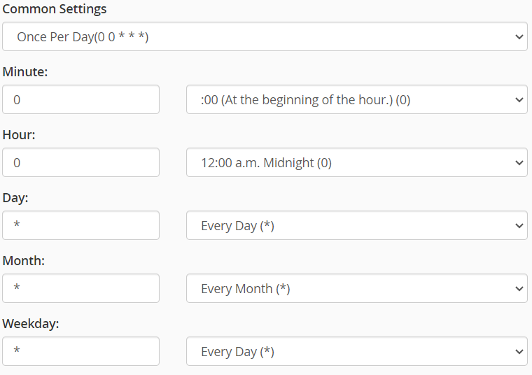 How to schedule cron jobs in cPanel