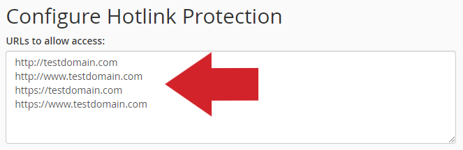 How to Configure Hotlink Protection in cPanel