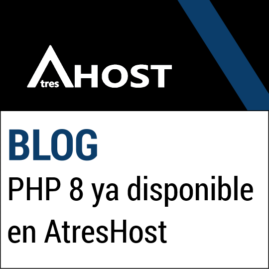 PHP 8 ya disponible en AtresHost