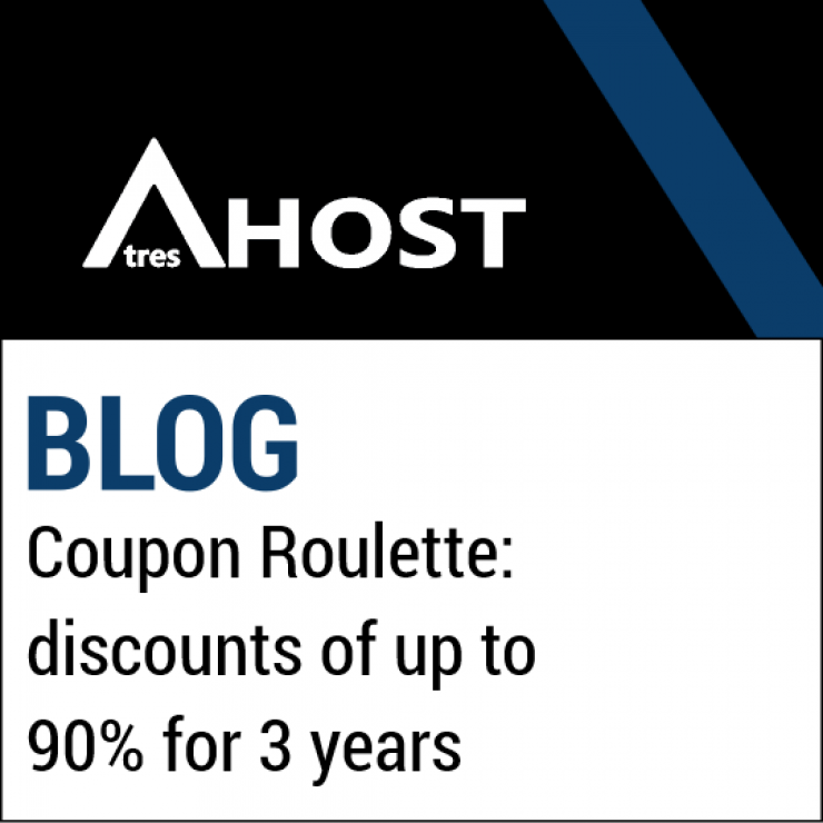 Coupon Roulette: discounts of up to 90% for 3 years