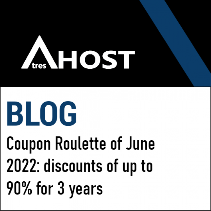 Coupon Roulette of June 2022: discounts of up to 90% for 3 years