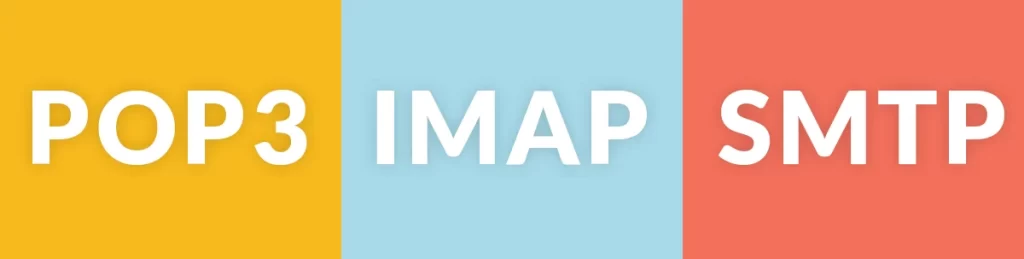 IMAP POP3 SMTP