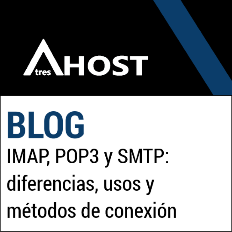 IMAP, POP3 y SMTP: diferencias, usos y métodos de conexión